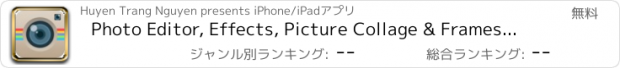 おすすめアプリ Photo Editor, Effects, Picture Collage & Frames for Instagram, Facebook, Tinder, Twitter, Tumblr