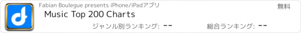 おすすめアプリ Music Top 200 Charts