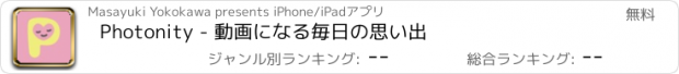 おすすめアプリ Photonity - 動画になる毎日の思い出