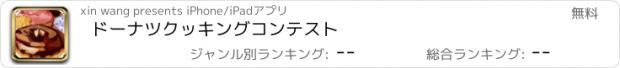 おすすめアプリ ドーナツクッキングコンテスト