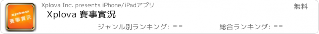 おすすめアプリ Xplova 賽事實況