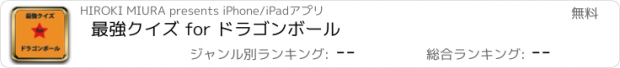 おすすめアプリ 最強クイズ for ドラゴンボール