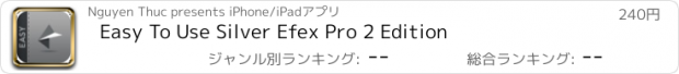 おすすめアプリ Easy To Use Silver Efex Pro 2 Edition