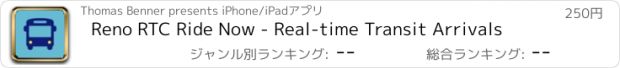 おすすめアプリ Reno RTC Ride Now - Real-time Transit Arrivals