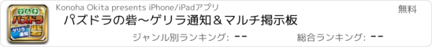 おすすめアプリ パズドラの砦〜ゲリラ通知＆マルチ掲示板