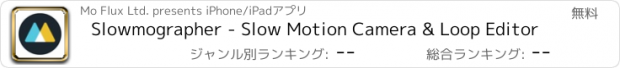 おすすめアプリ Slowmographer - Slow Motion Camera & Loop Editor