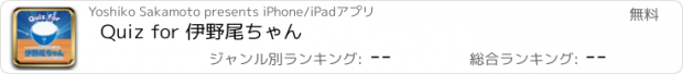 おすすめアプリ Quiz for 伊野尾ちゃん