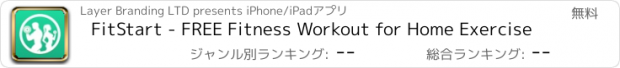 おすすめアプリ FitStart - FREE Fitness Workout for Home Exercise