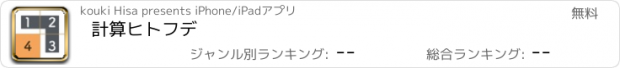 おすすめアプリ 計算ヒトフデ