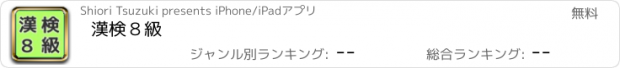 おすすめアプリ 漢検８級