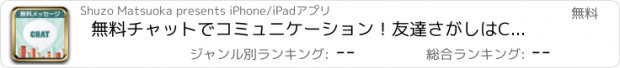 おすすめアプリ 無料チャットでコミュニケーション！友達さがしはCHATTOWN