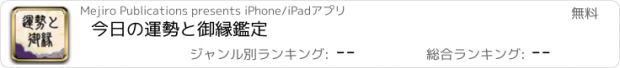 おすすめアプリ 今日の運勢と御縁鑑定