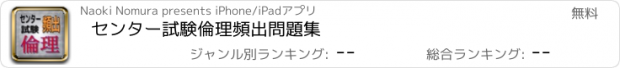 おすすめアプリ センター試験　倫理　頻出問題集