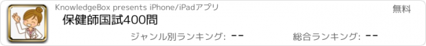 おすすめアプリ 保健師国試400問