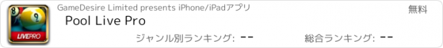 おすすめアプリ Pool Live Pro