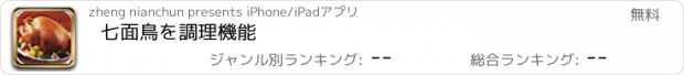 おすすめアプリ 七面鳥を調理機能