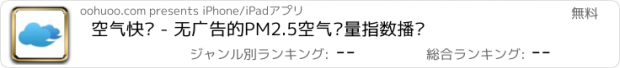 おすすめアプリ 空气快报 - 无广告的PM2.5空气质量指数播报