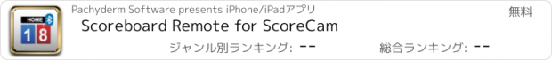 おすすめアプリ Scoreboard Remote for ScoreCam