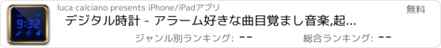 おすすめアプリ デジタル時計 - アラーム好きな曲目覚まし音楽,起こしてミー