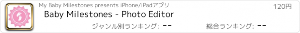 おすすめアプリ Baby Milestones - Photo Editor