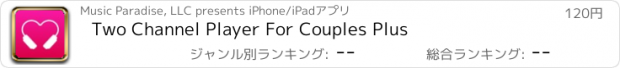 おすすめアプリ Two Channel Player For Couples Plus