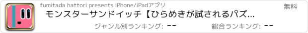 おすすめアプリ モンスターサンドイッチ【ひらめきが試されるパズルゲーム】