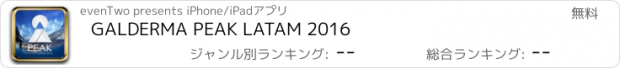 おすすめアプリ GALDERMA PEAK LATAM 2016