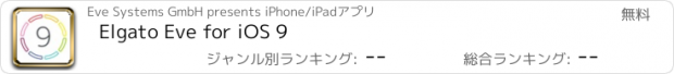 おすすめアプリ Elgato Eve for iOS 9