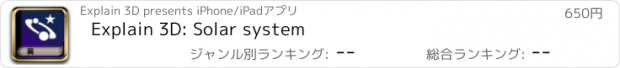 おすすめアプリ Explain 3D: Solar system