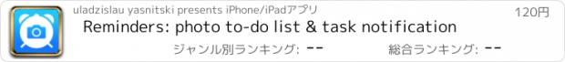 おすすめアプリ Reminders: photo to-do list & task notification