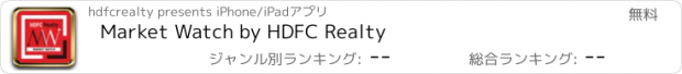 おすすめアプリ Market Watch by HDFC Realty