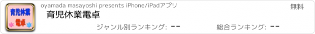 おすすめアプリ 育児休業電卓