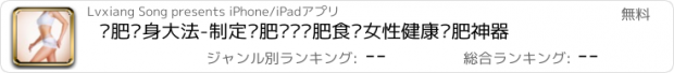 おすすめアプリ 减肥瘦身大法-制定减肥计划减肥食谱女性健康减肥神器