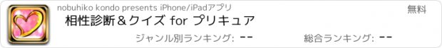 おすすめアプリ 相性診断＆クイズ for プリキュア