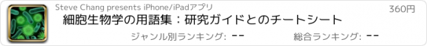おすすめアプリ 細胞生物学の用語集：研究ガイドとのチートシート