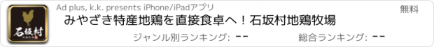 おすすめアプリ みやざき特産地鶏を直接食卓へ！石坂村地鶏牧場