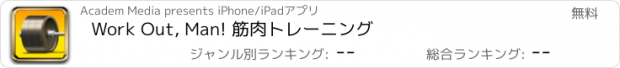 おすすめアプリ Work Out, Man! 筋肉トレーニング