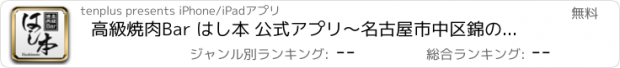 おすすめアプリ 高級焼肉Bar はし本 公式アプリ～名古屋市中区錦の焼肉店～