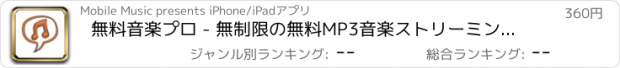 おすすめアプリ 無料音楽プロ - 無制限の無料MP3音楽ストリーミングプレイヤーとプレイリストマネージャ