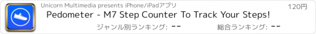 おすすめアプリ Pedometer - M7 Step Counter To Track Your Steps!