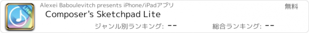 おすすめアプリ Composer's Sketchpad Lite