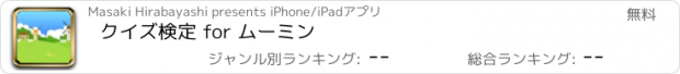 おすすめアプリ クイズ検定 for ムーミン