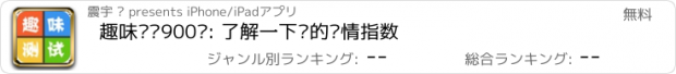 おすすめアプリ 趣味测试900题: 了解一下你的爱情指数