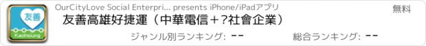 おすすめアプリ 友善高雄好捷運（中華電信＋众社會企業）