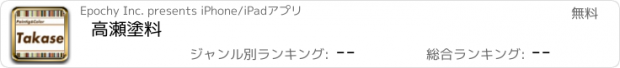 おすすめアプリ 高瀬塗料