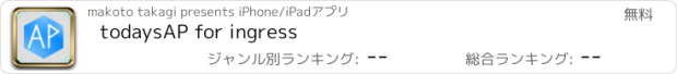 おすすめアプリ todaysAP for ingress