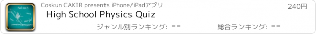 おすすめアプリ High School Physics Quiz