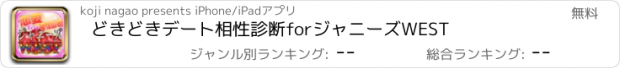 おすすめアプリ どきどきデート相性診断forジャニーズWEST