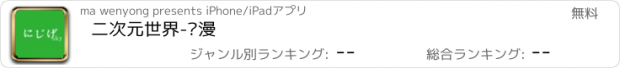 おすすめアプリ 二次元世界-动漫