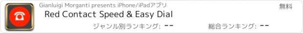 おすすめアプリ Red Contact Speed & Easy Dial